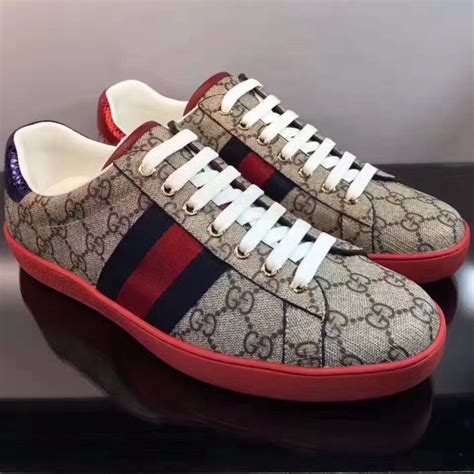 gucci ace sneakers mens cheap|gucci ace sneakers men discounted.